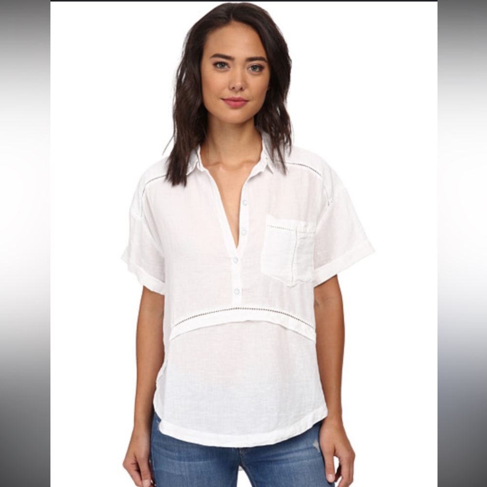 Free People Weekend Escape Top Size Small